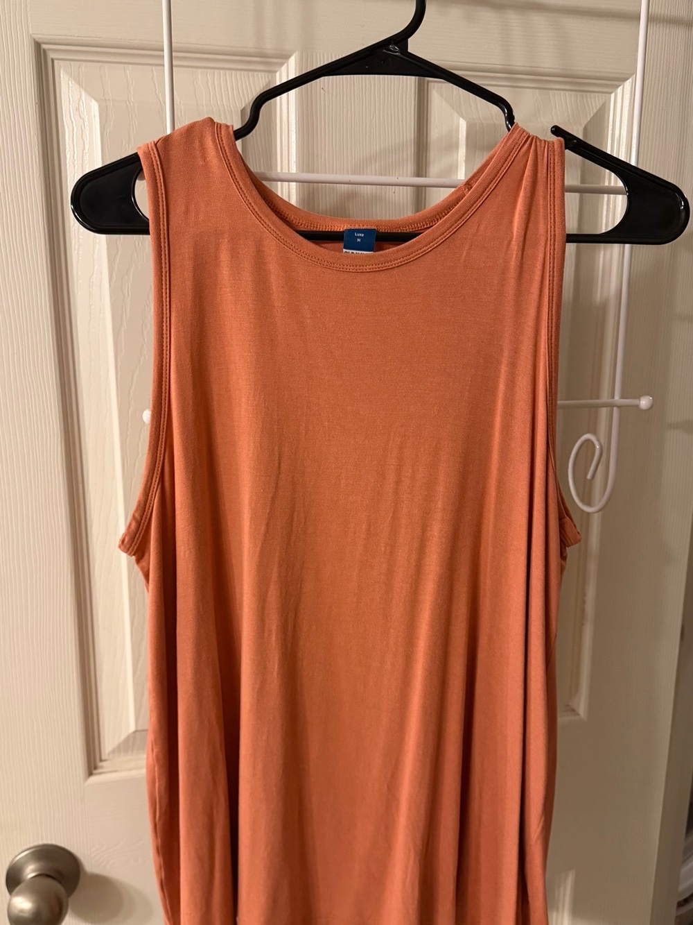 Old Navy Luxe Women's Sleeveless Tank Top - Rust Orange